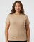 BELLA + CANVAS Premium CVC Short Sleeve Crewneck Jersey T-Shirt for Custom Printing & Layering Styles Tee